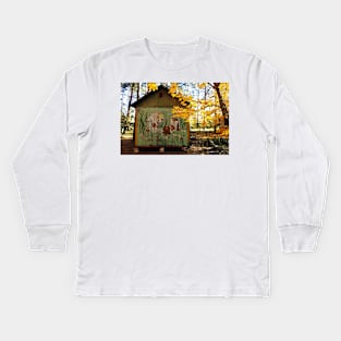 Abandoned Summer Camp in Chernobyl Kids Long Sleeve T-Shirt